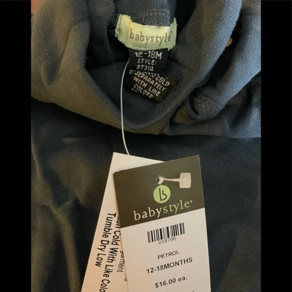 Vintage Babystyle Turtleneck, 12-18 months, NWT - Picture 3 of 3